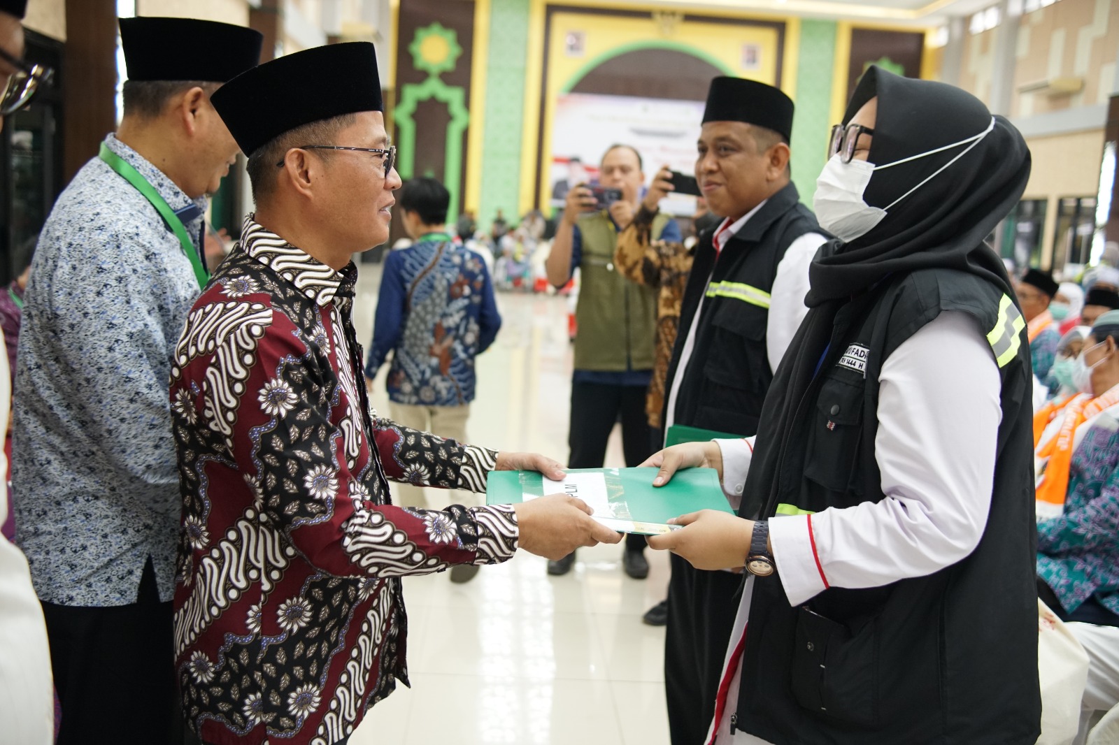 Dilepas Kakanwil Kloter Asal Palembang Dan Prabumulih Terbang Menuju