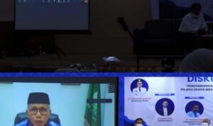 Gubernur Aceh Nova Iriansyah saat diskusi publik “Peluang dan Tantangan Pengembangan Ekonomi Pedesaan”