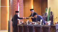 DPRD Provinsi Sumatera Selatan menggelar Rapat Paripurna LXI (61) lanjutan, Senin (13/2) di ruang sidang paripurna DPRD Sumsel