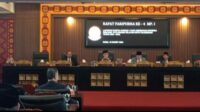 Rapat Paripurna DPRD Kota Palembang, Rabu (15/3/2023)