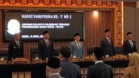 Rapat Paripurna DPRD Kota Palembang ke-7 masa persidangan I tahun 2023, Senin (10/4/2023)