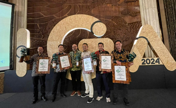 PHE Jambi Merang meraih gelar predikat The Promising pada Indonesia Green Awards (IGA) ke-15